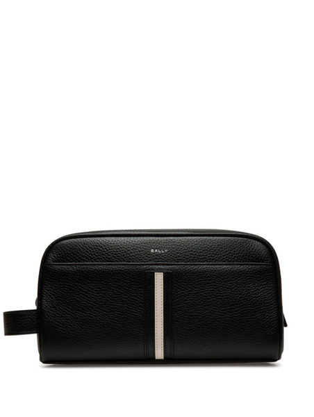  Bally Logo-print Leather Wallet - Black 