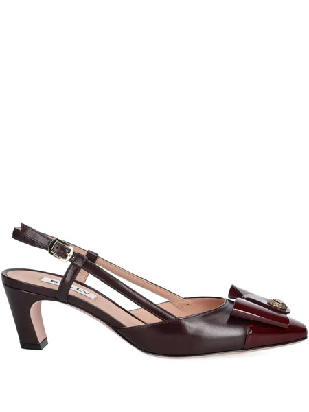  Bally 55mm Bilyana Slingback Pumps - Brown 
