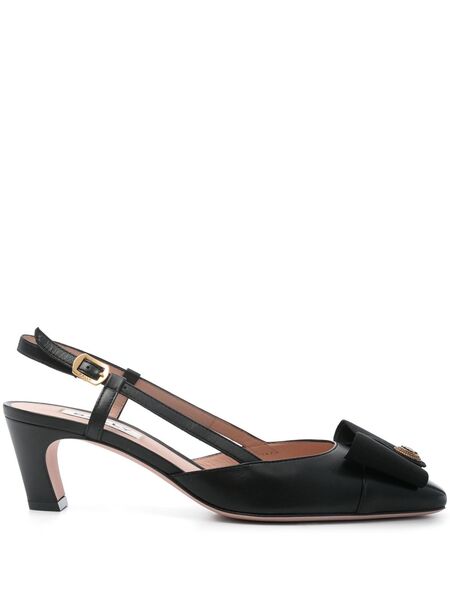  Bally 55mm Bow-detail Pumps - Black 