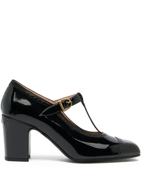  Bally 75mm Eclayr T-strap Pumps - Black 