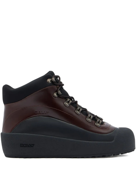  Bally Padded-collar Boots - Brown 