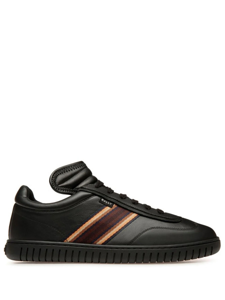  Bally Parrel Stripe-detailing Sneakers - Black 