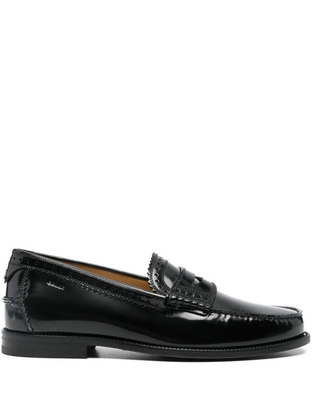  Bally Penny-leather Loafers - Black 