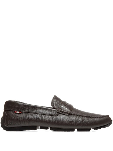  Bally Pilot Driver Loafers - Brown 