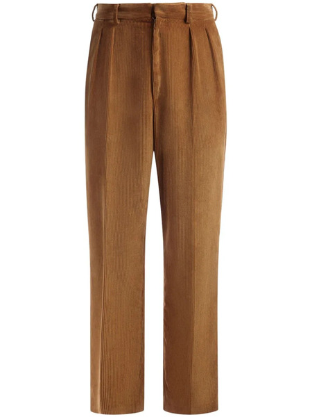  Bally Pressed-crease Tailored Trousers - Brown 