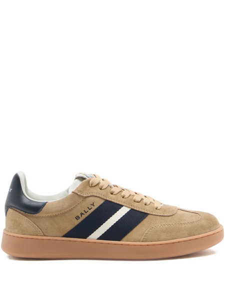  Bally Retro Stripe-detail Sneakers - Neutrals 