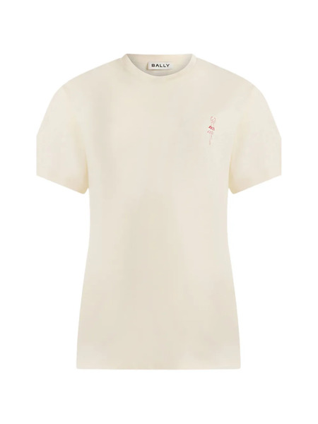  Bally Ballyrina Cotton T-shirt - Neutrals 