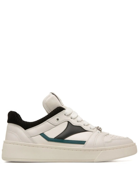  Bally Royalty Leather Sneakers - White 