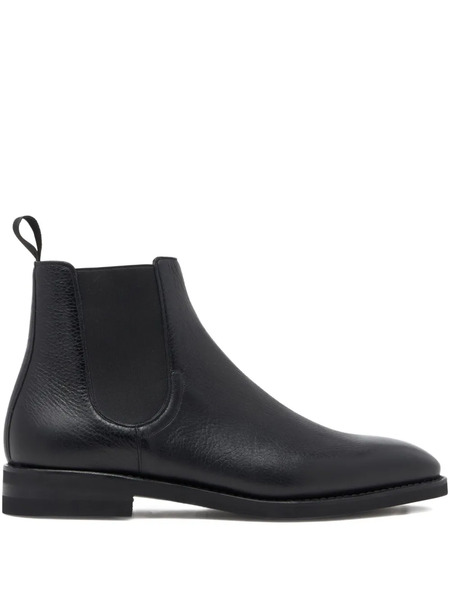  Bally Scribe Un Grained-leather Boots - Black 