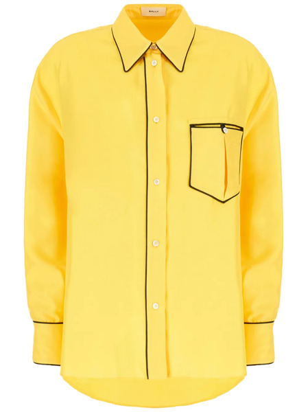  Bally Silk Shirt - Yellow 