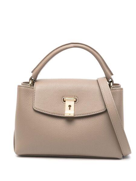 Bally Small Lock Me Tote Bag - Neutrals 