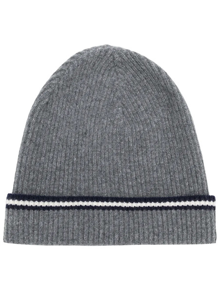  Bally Bally Stripe Beanie - Grey 