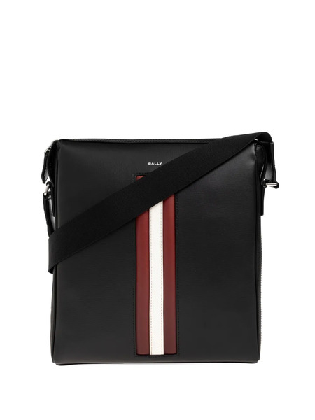  Bally Stripe Crossbody Bag - Black 