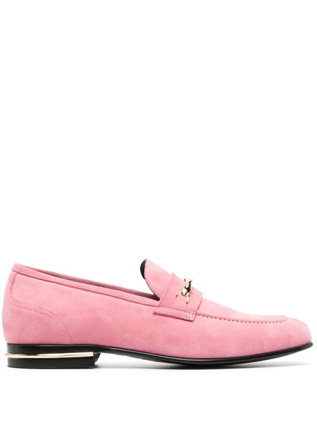  Bally Suisse Suede Loafers - Pink 