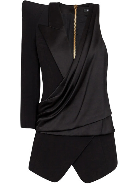  Balmain Asymmetric Top - Black 