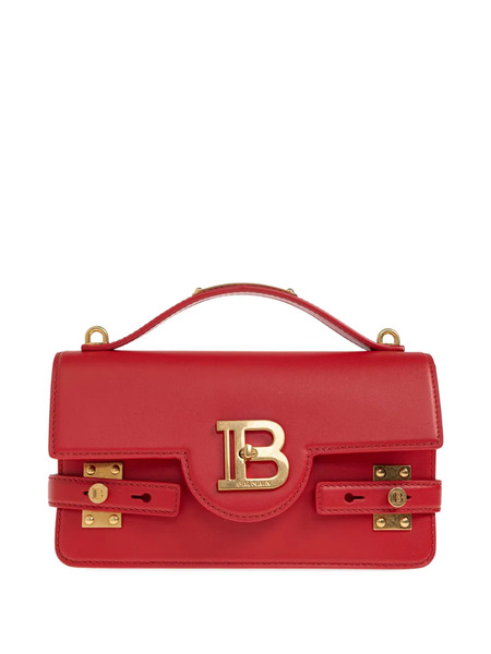  Balmain B-buzz 24 Logo-plaque Cross Body Bag - Red 