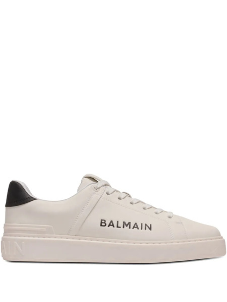  Balmain B-court Logo Sneakers - White 
