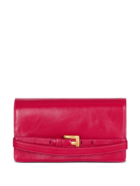  Balmain Belt-detail Clutch Bag - Pink 