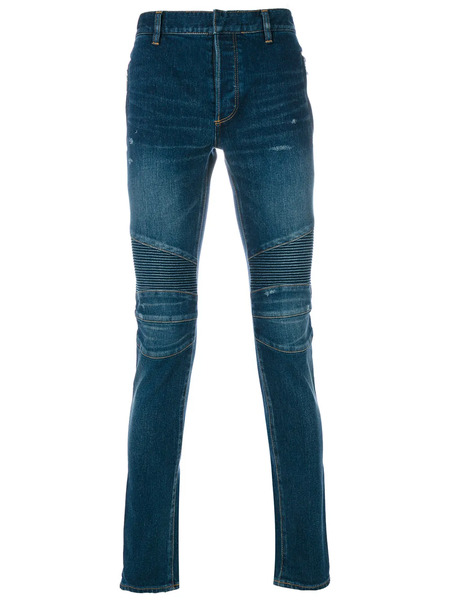  Balmain Biker Jeans - Blue 
