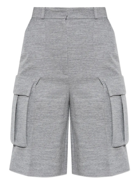 Balmain Cargo-pocket Shorts - Grey 