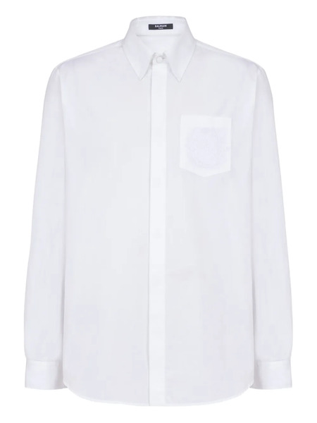  Balmain Cotton Shirt - White 