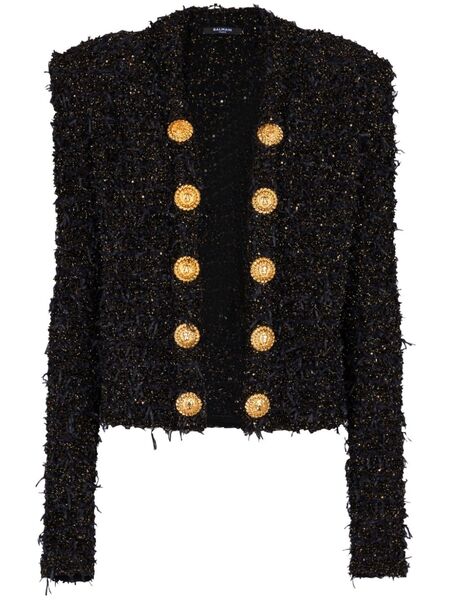  Balmain Edge-to-edge Jacket - Black 
