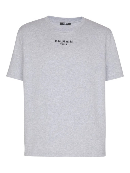  Balmain Embroidered Paris T-shirt - Grey 