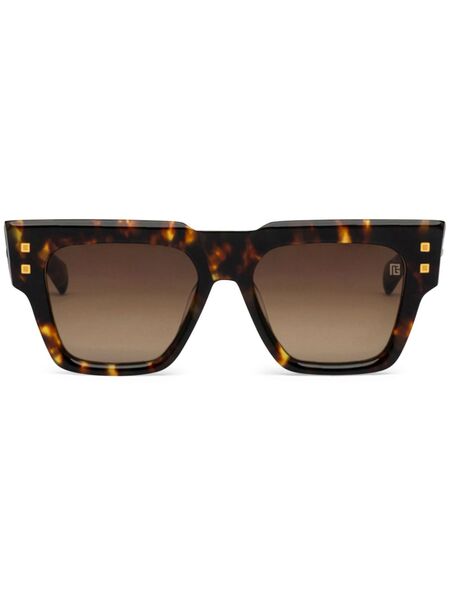  Balmain Eyewear B-army Sunglasses - Brown 
