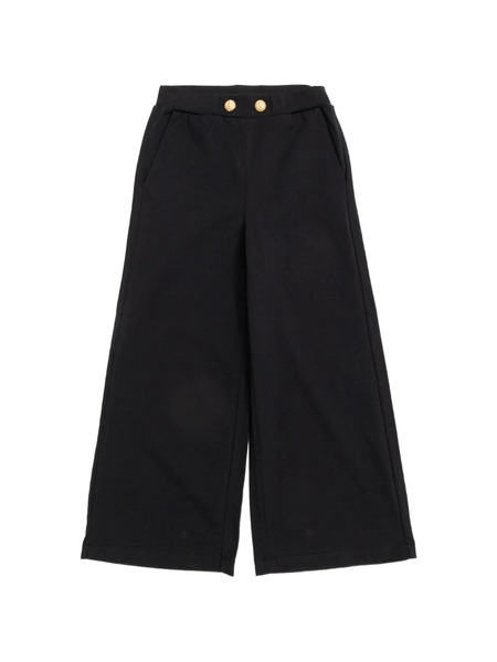  Balmain Kids Button-detail Trousers - Black 