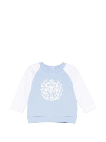  Balmain Kids Graphic Sweatshirt - Blue 
