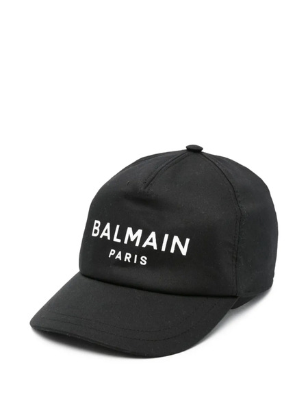  Balmain Kids Logo Baseball Cap - Black 