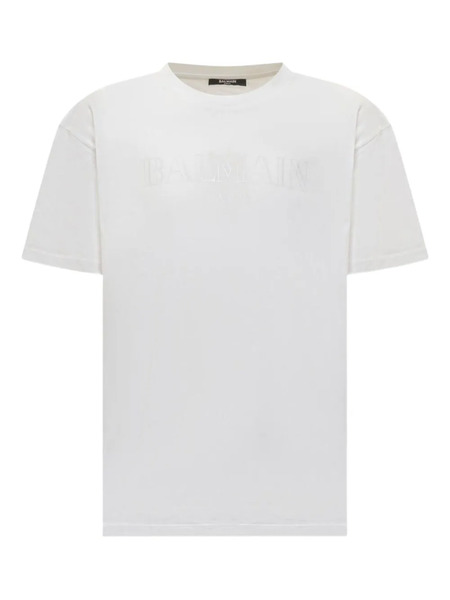  Balmain Kids Logo-detail T-shirt - White 