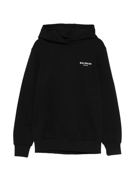  Balmain Kids Logo Hoodie - Black 