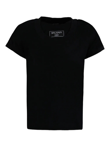  Balmain Kids Logo-print T-shirt - Black 