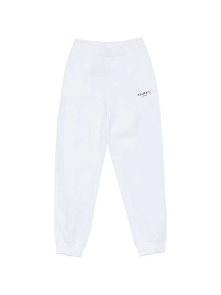  Balmain Kids Logo Track Pants - White 