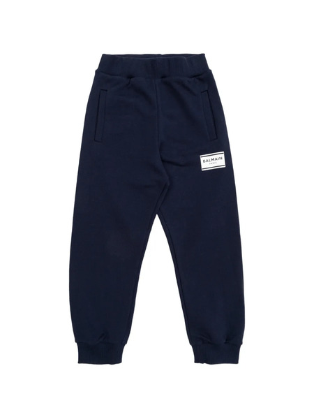  Balmain Kids Patch Trousers - Blue 