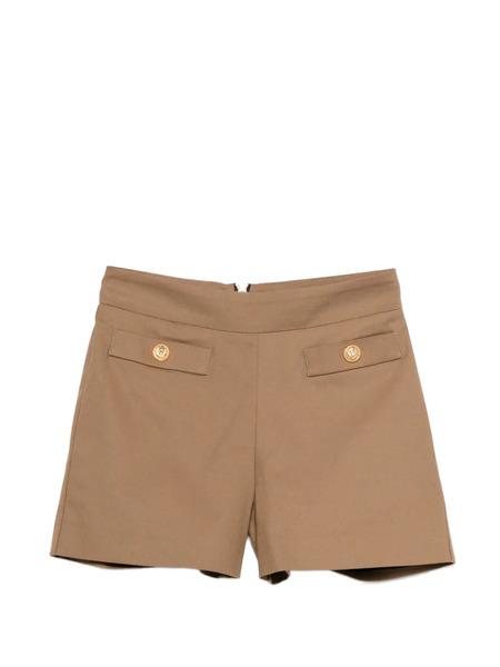  Balmain Kids Suit Zip Shorts - Neutrals 