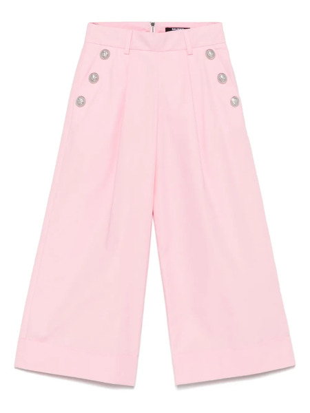  Balmain Kids Wide-leg Trousers - Pink 