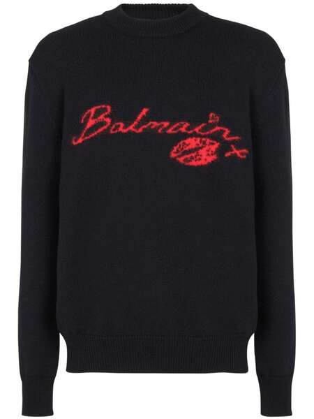  Balmain Balmain Kiss Jumper - Black 