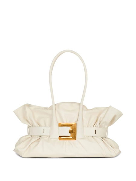  Balmain Large Anthem Shoulder Bag - White 