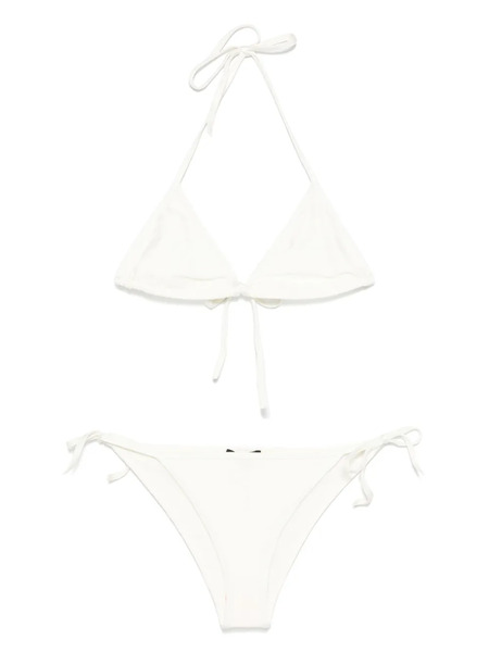  Balmain Logo-print Bikini - White 