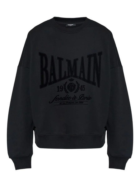  Balmain Logo-print Sweatshirt - Black 