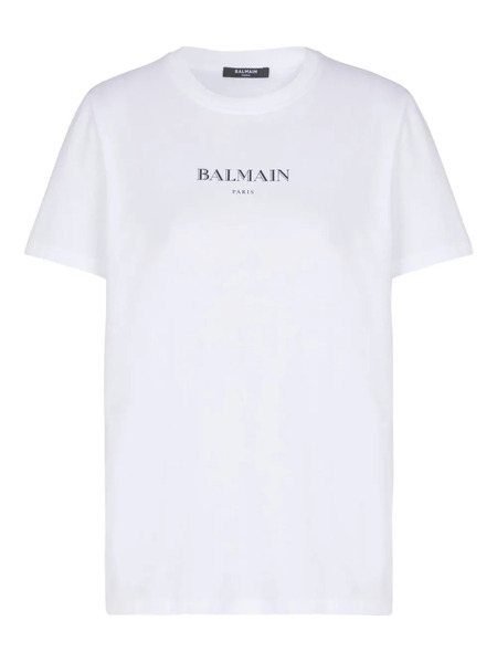  Balmain Logo-print T-shirt - White 