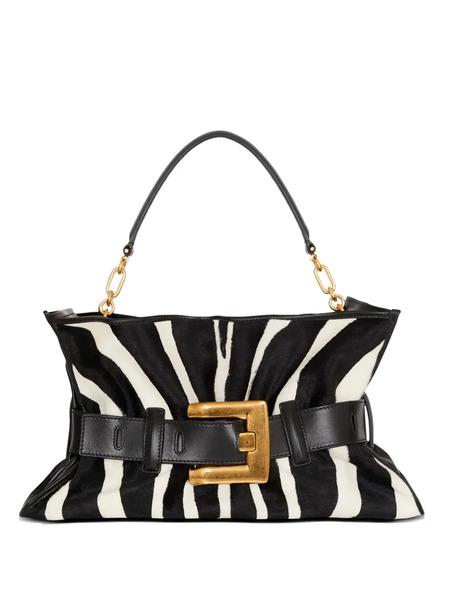  Balmain Medium Anthem Shoulder Bag - Black 