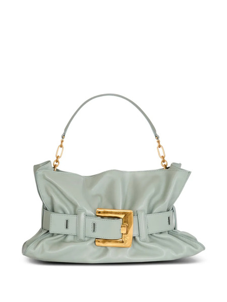  Balmain Medium Anthem Shoulder Bag - Green 