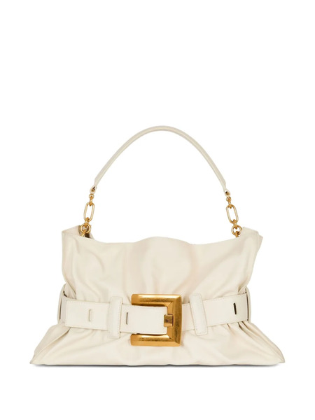  Balmain Medium Anthem Shoulder Bag - Neutrals 