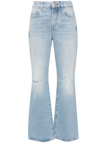  Balmain Mid-rise Flared Jeans - Blue 