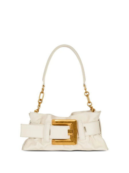  Balmain Mini Anthem Shoulder Bag - White 
