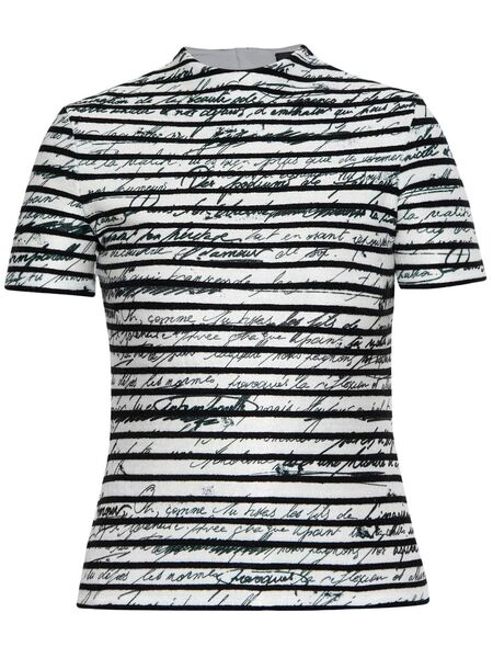  Balmain Printed T-shirt - White 