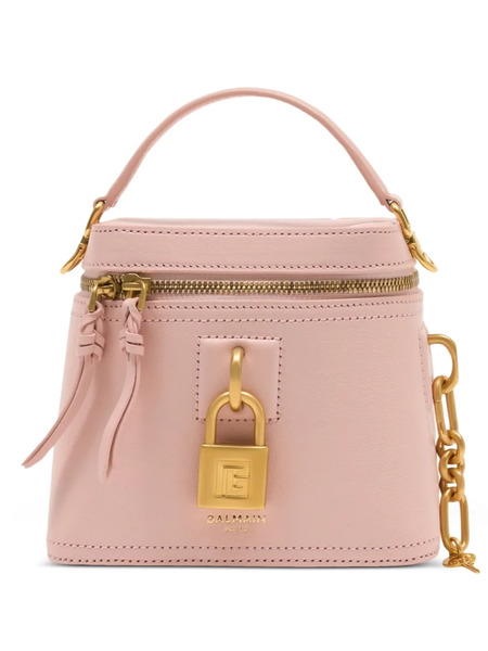  Balmain Pulse Vanity Padlock Tote Bag - Pink 
